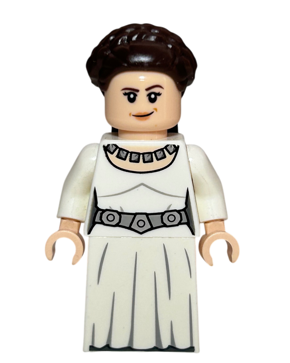 Prinzessin Leia SW1282 LEGO Star Wars Minifigur Vorderansicht brick2d2