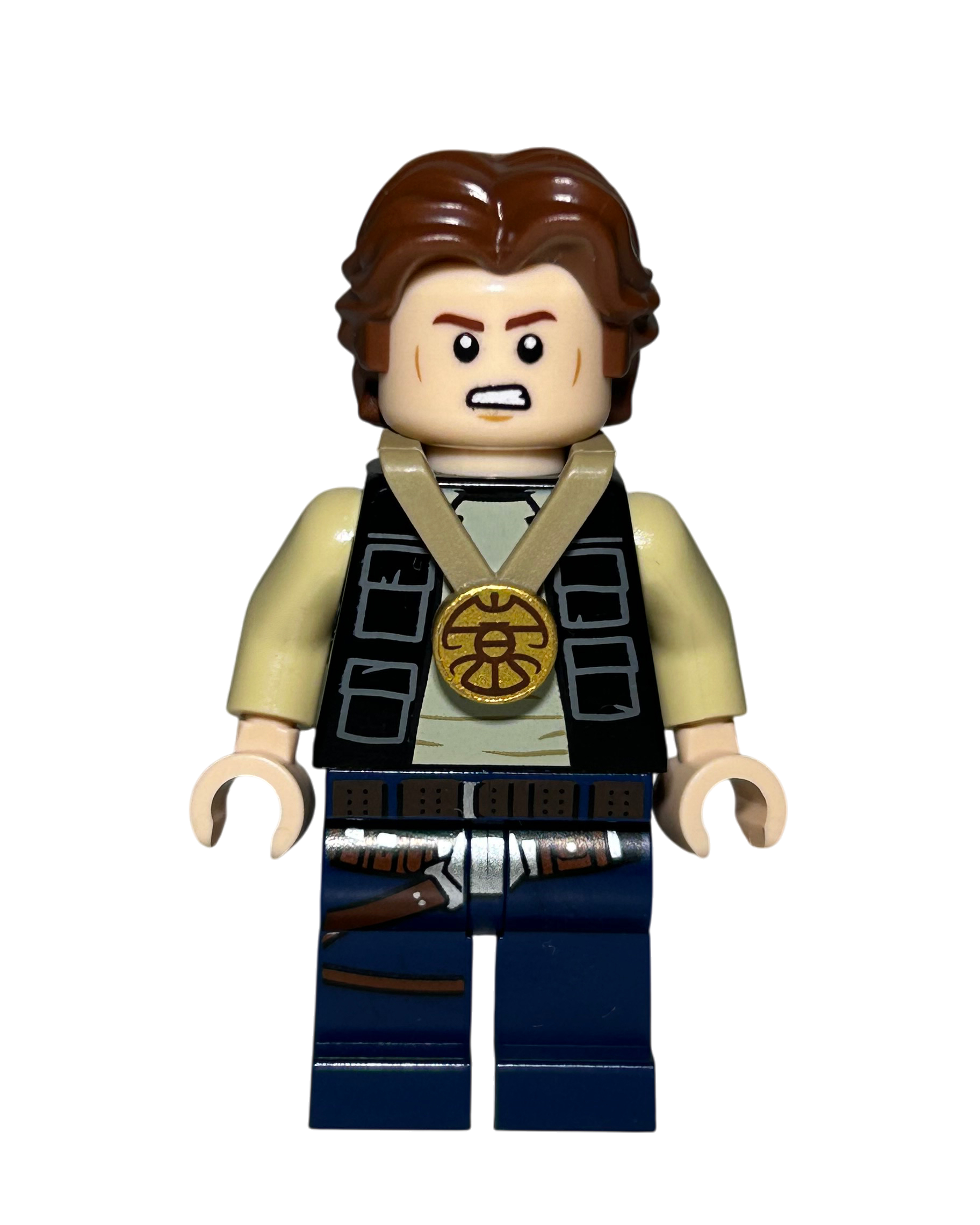 Han Solo (Celebration) SW1284 LEGO Star Wars Minifigur Detailansicht brick2d2
