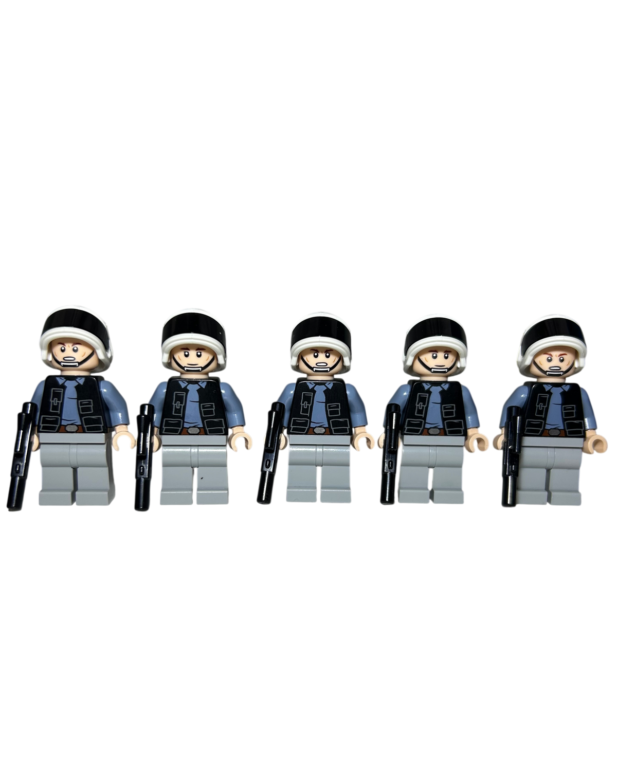 5x Rebellen Battle Pack SW1285 LEGO Star Wars Minifiguren Detailansicht brick2d2