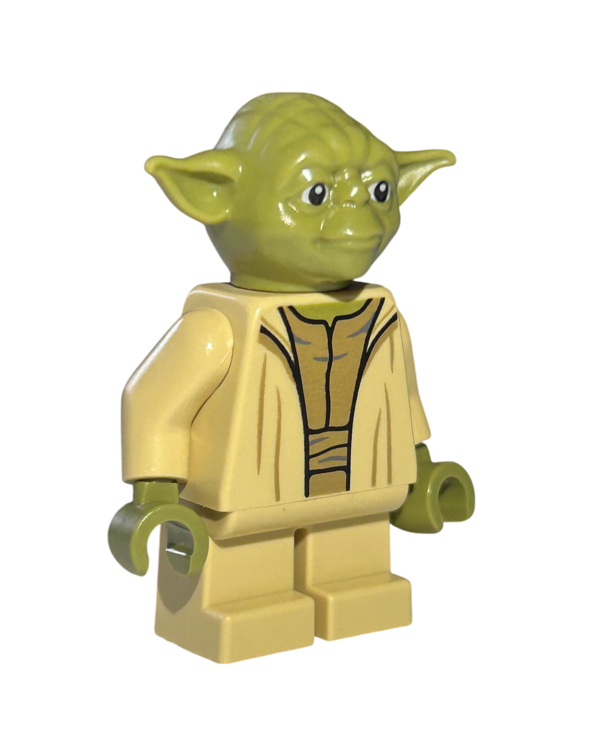 Lego Star Wars Minifigur Meister Yoda SW1288 Seitenansicht links brick2d2