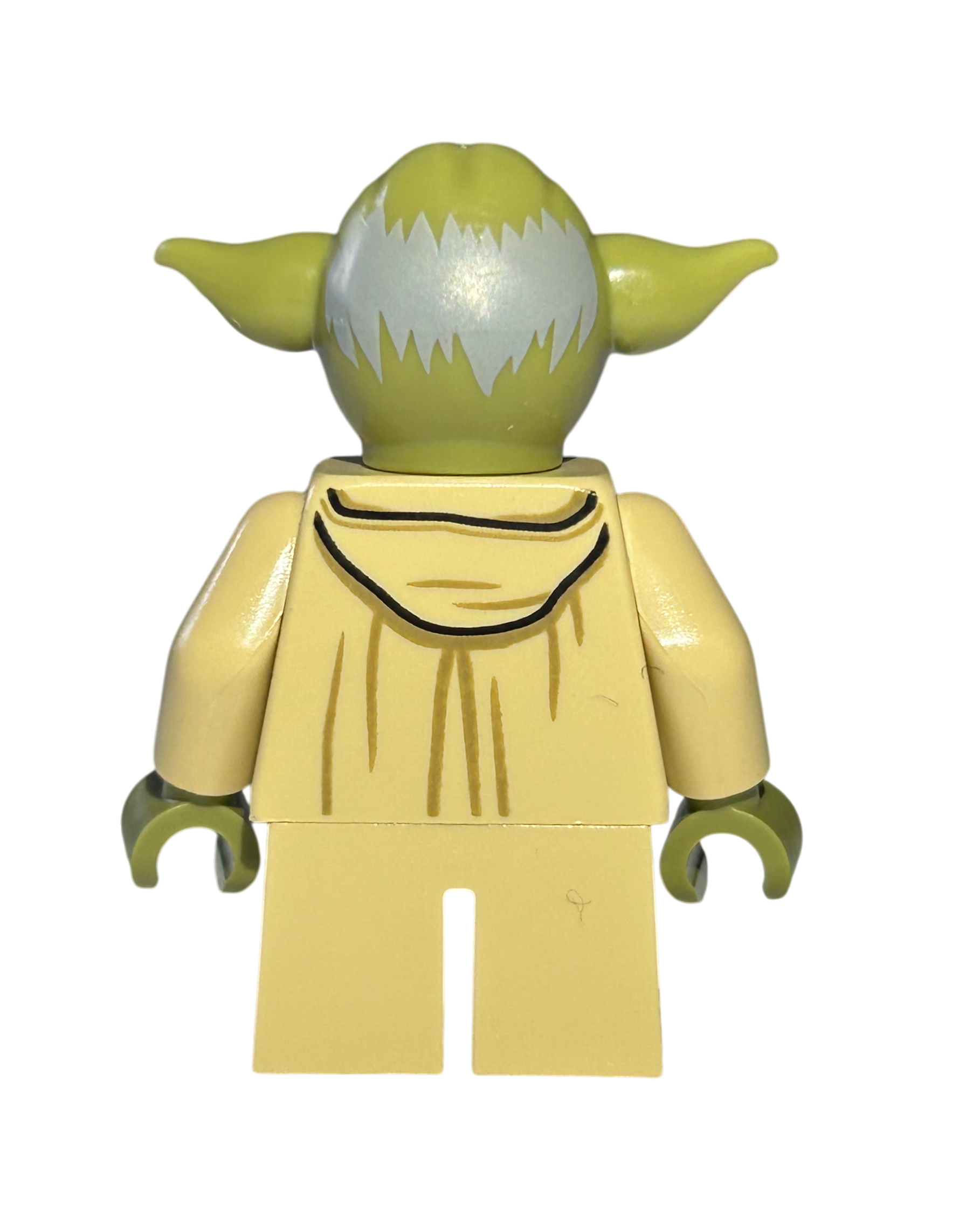 Lego Star Wars Minifigur Meister Yoda SW1288 Rückansicht brick2d2