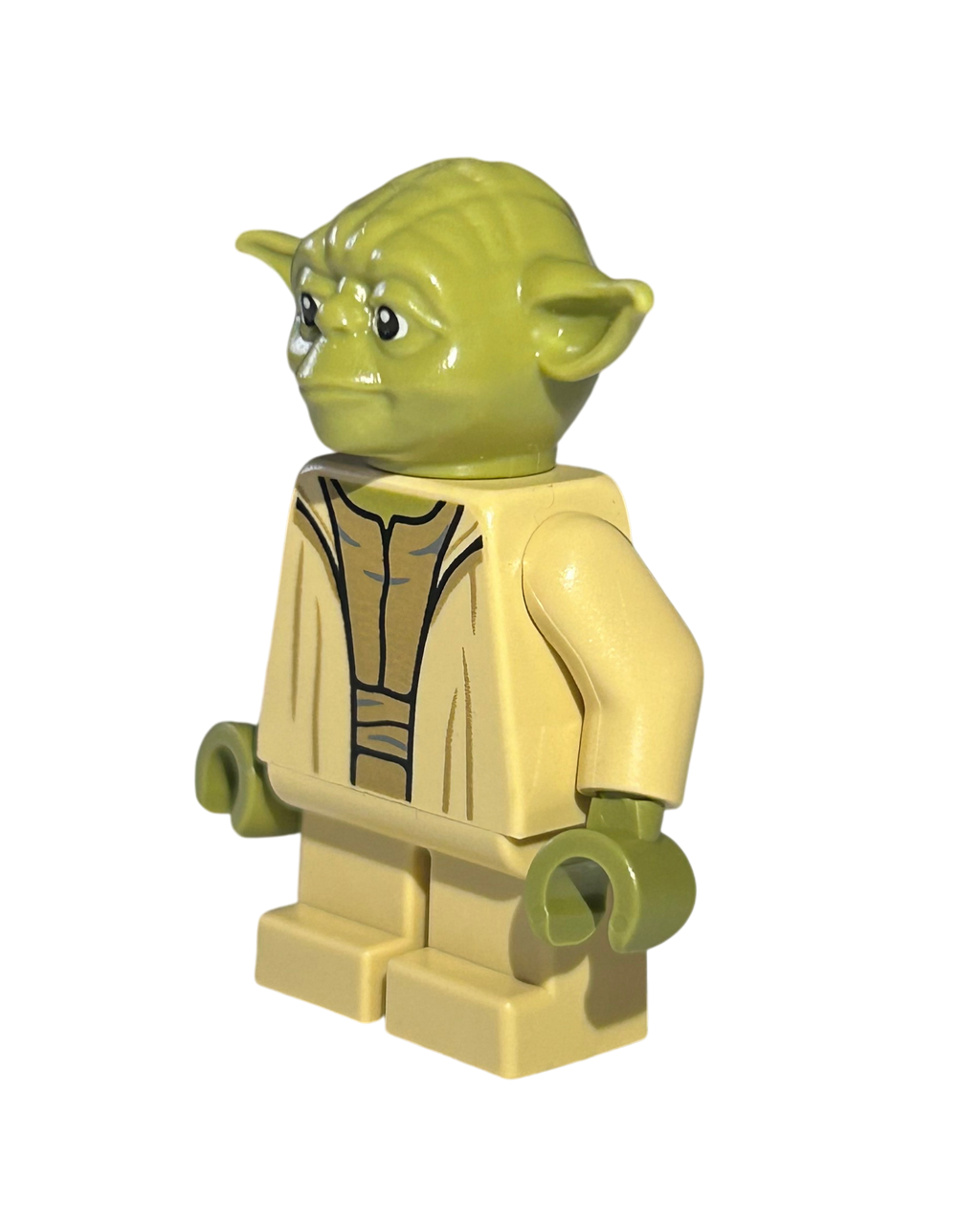Lego Star Wars Minifigur Meister Yoda SW1288 Seitenansicht rechts brick2d2