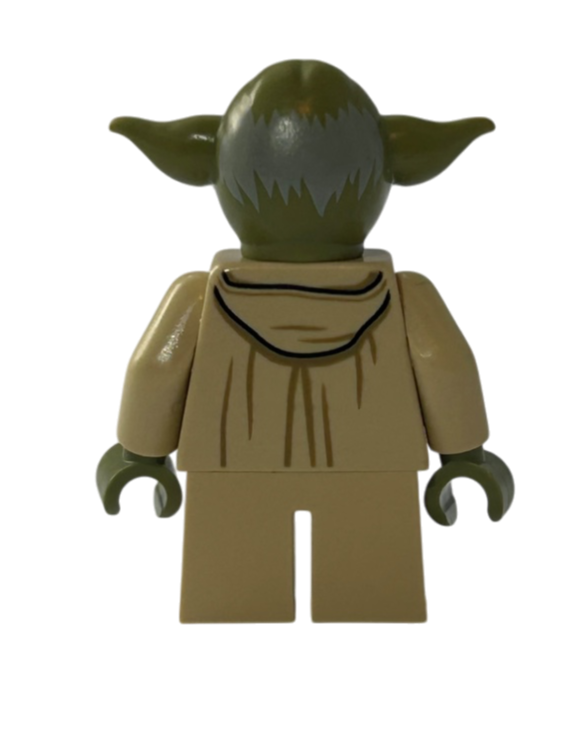 Meister Yoda SW1288 LEGO Star Wars Minifigur Rückansicht