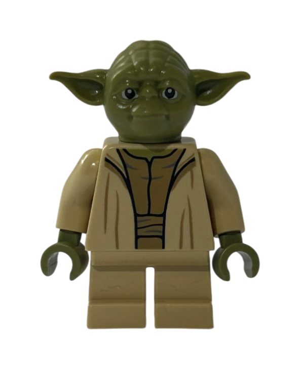 Meister Yoda SW1288 LEGO Star Wars Minifigur Vorderansicht