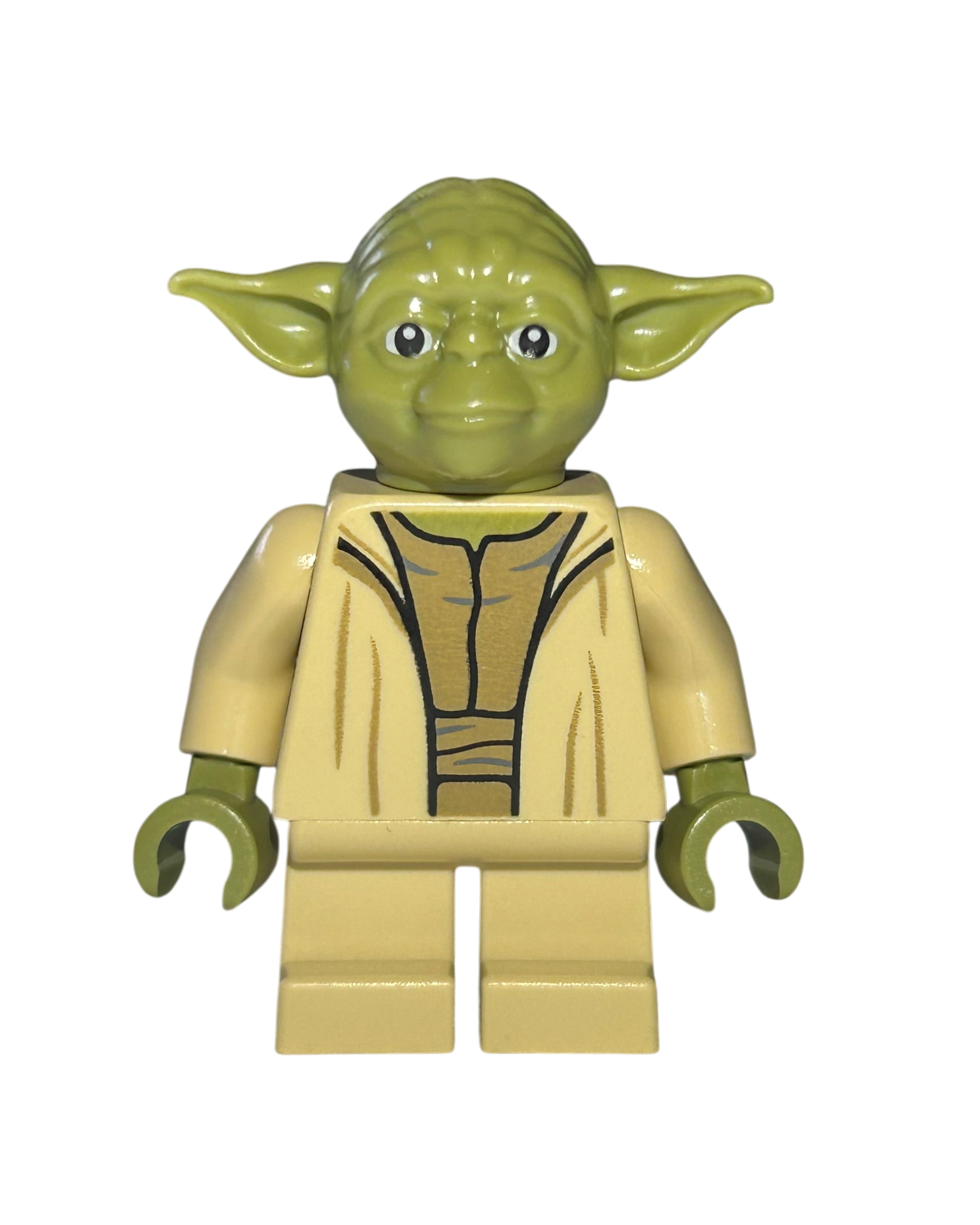 Lego Star Wars Minifigur Meister Yoda SW1288 Vorderansicht brick2d2