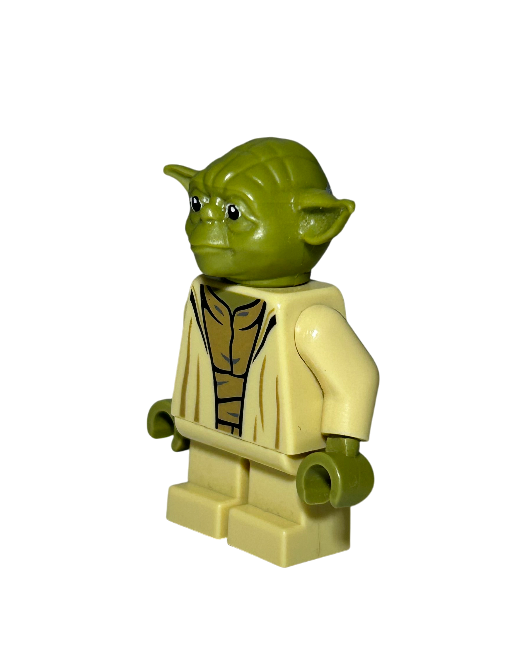 Meister Yoda SW1288 LEGO Star Wars Minifigur Seitenansicht rechts brick2d2