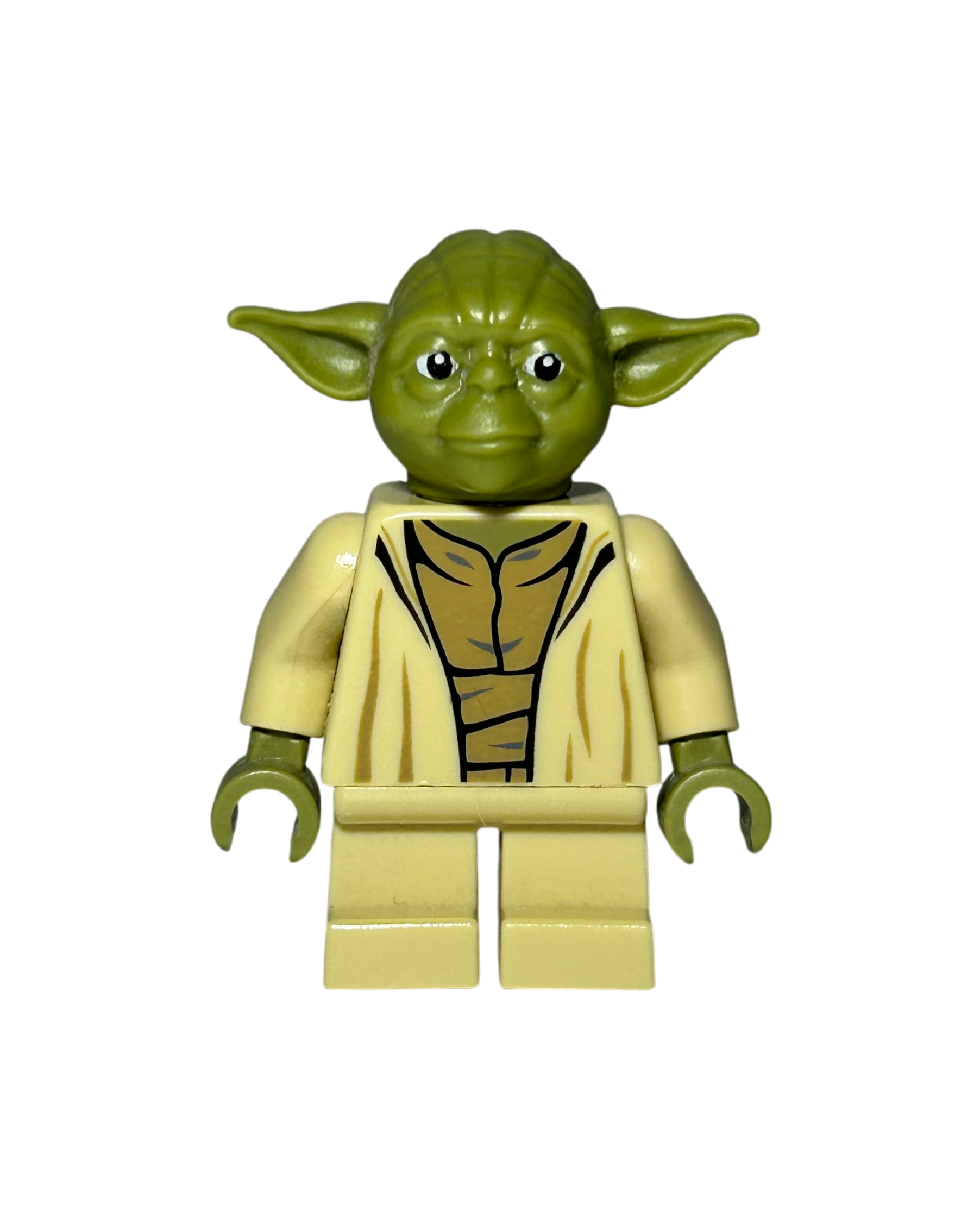 Meister Yoda SW1288 LEGO Star Wars Minifigur Vorderansicht brick2d2
