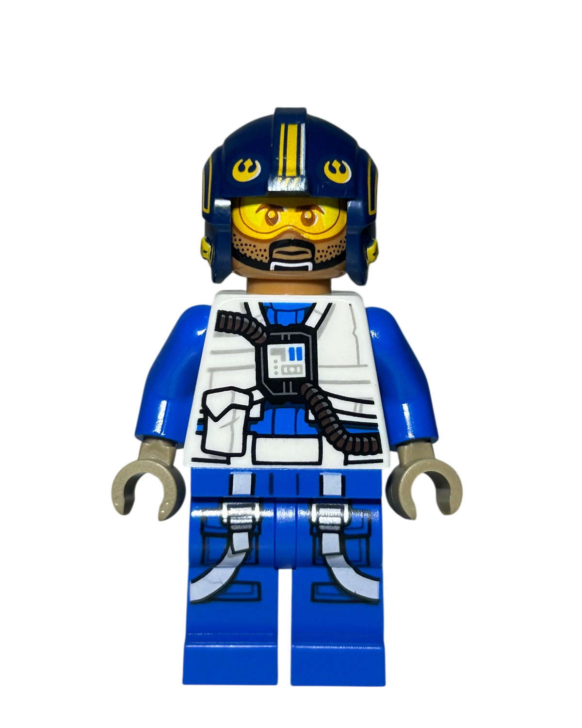 Captain Porter SW1289 LEGO Star Wars Minifigur Vorderansicht brick2d2