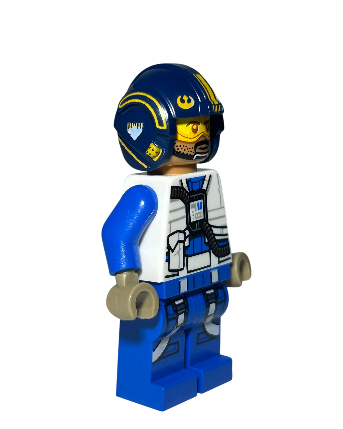 Captain Porter SW1289 LEGO Star Wars Minifigur Seitenansicht links brick2d2