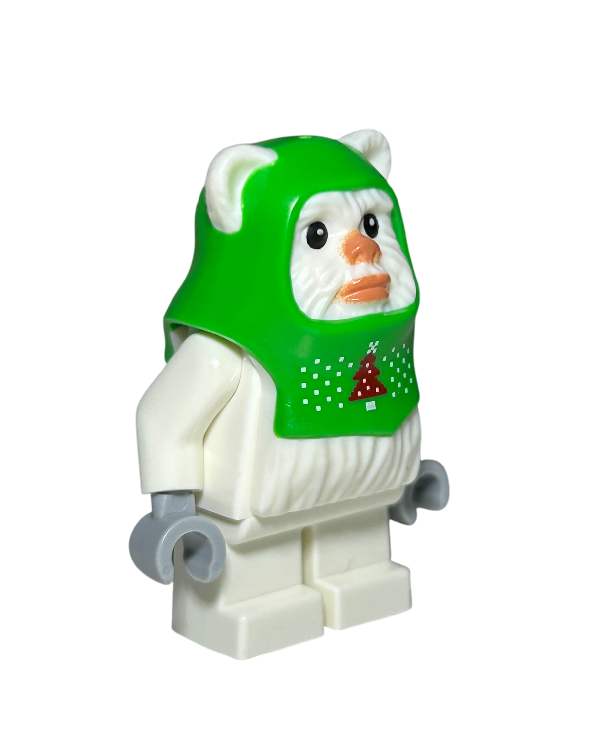 Lego Star Wars Ewok Holiday Outfit SW1298 Seitenansicht links brick2d2