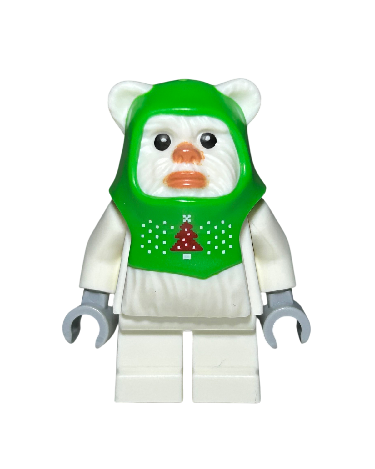 Lego Star Wars Ewok Holiday Outfit SW1298 Vorderansicht brick2d2