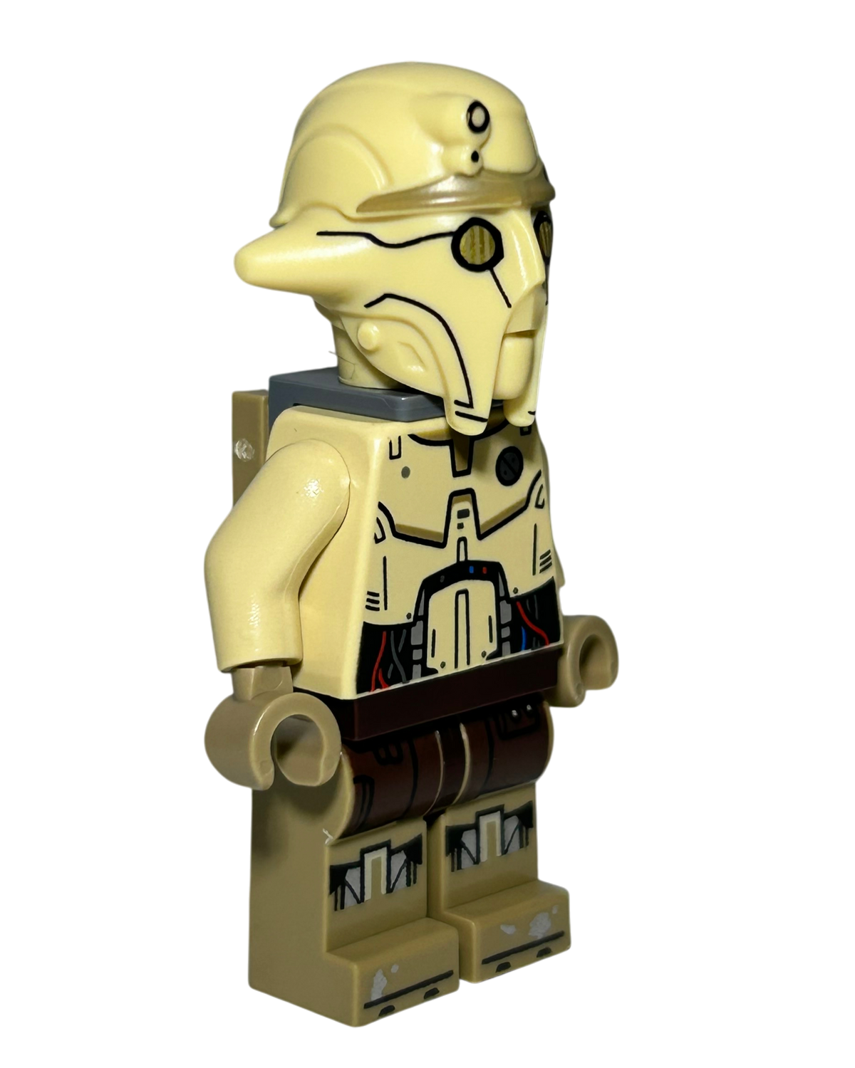Professor Huyang SW1299 LEGO Star Wars Minifigur Seitenansicht links brick2d2