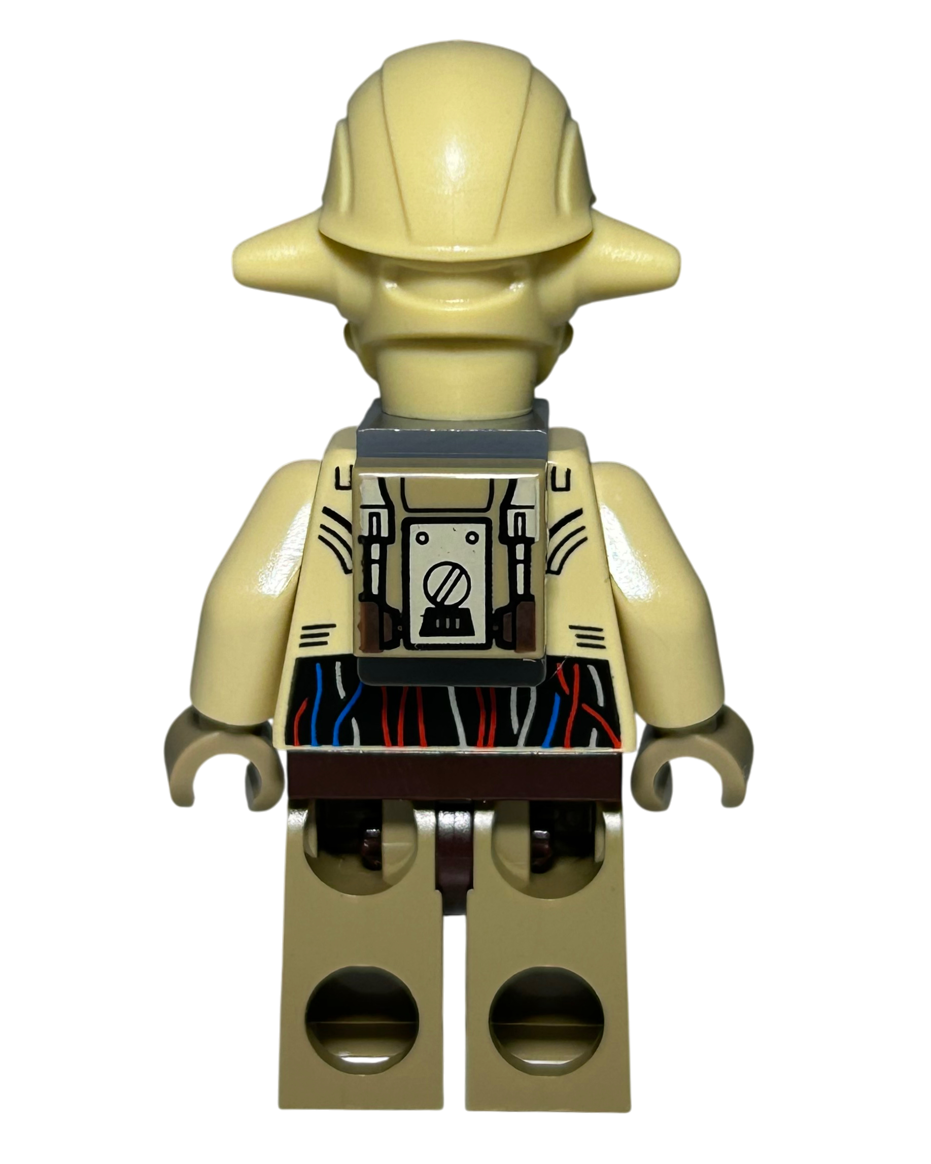 Professor Huyang SW1299 LEGO Star Wars Minifigur Rückansicht brick2d2