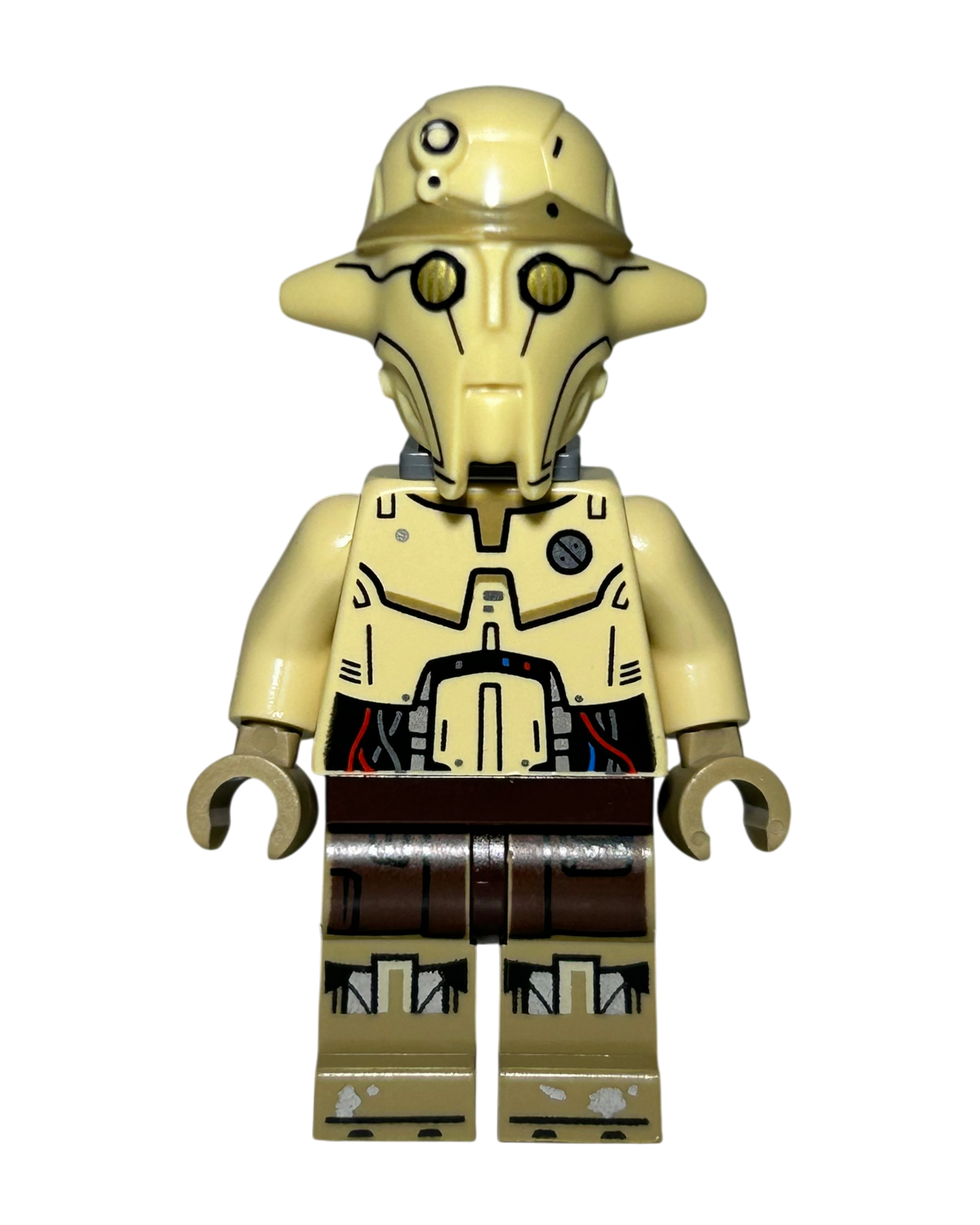 Professor Huyang SW1299 LEGO Star Wars Minifigur Vorderansicht brick2d2