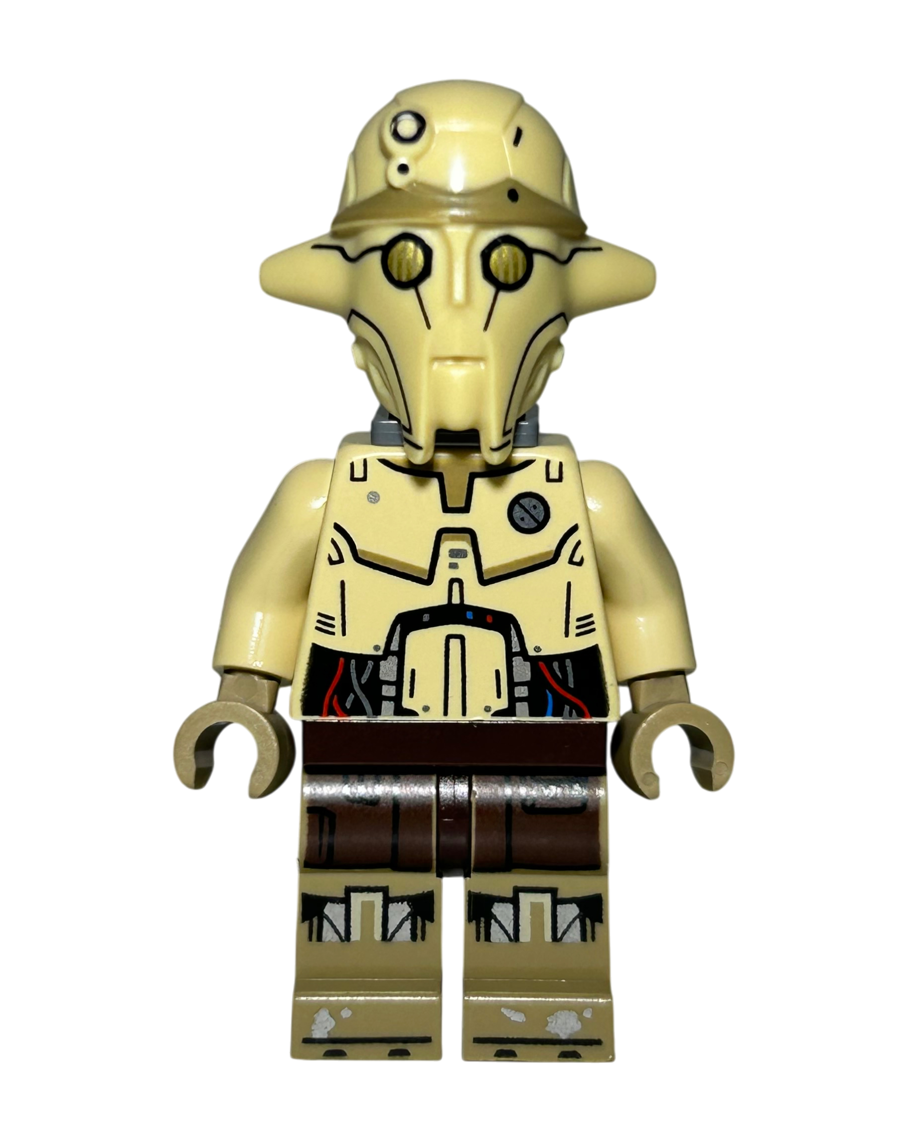 Professor Huyang SW1299 LEGO Star Wars Minifigur Vorderansicht brick2d2