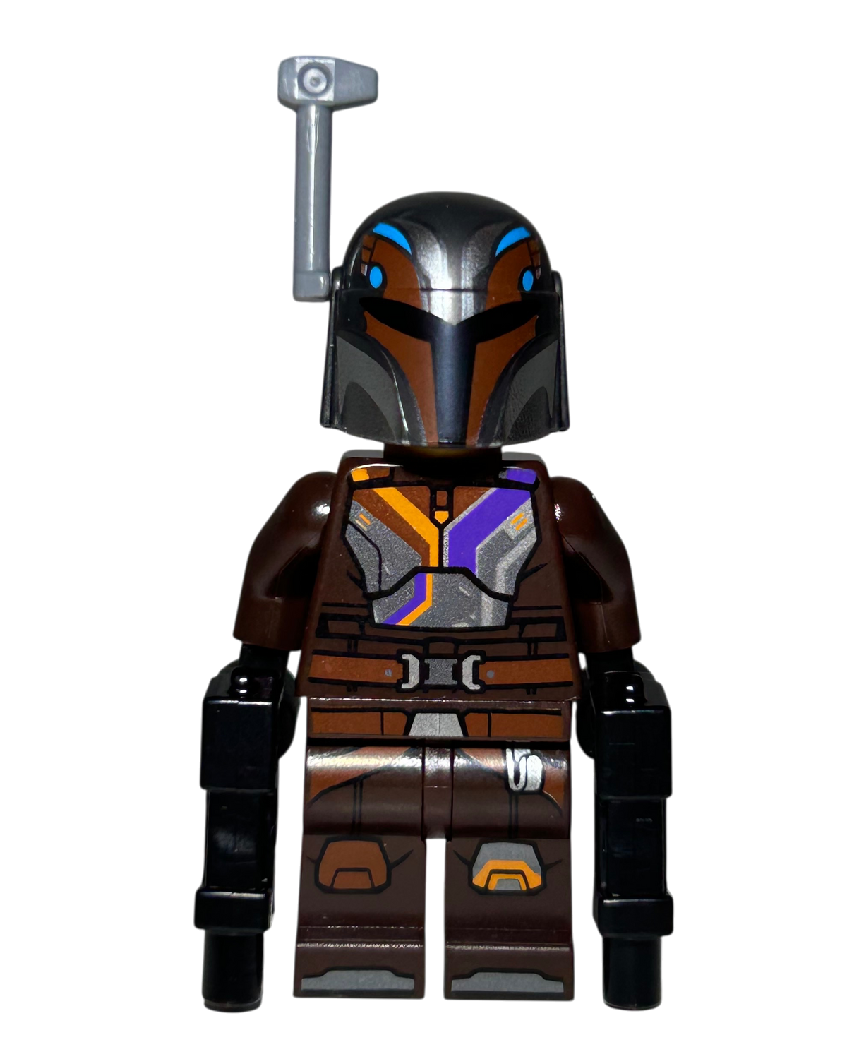 Sabine Wren SW1302 LEGO Star Wars Minifigur mit Helm Vorderansicht brick2d2