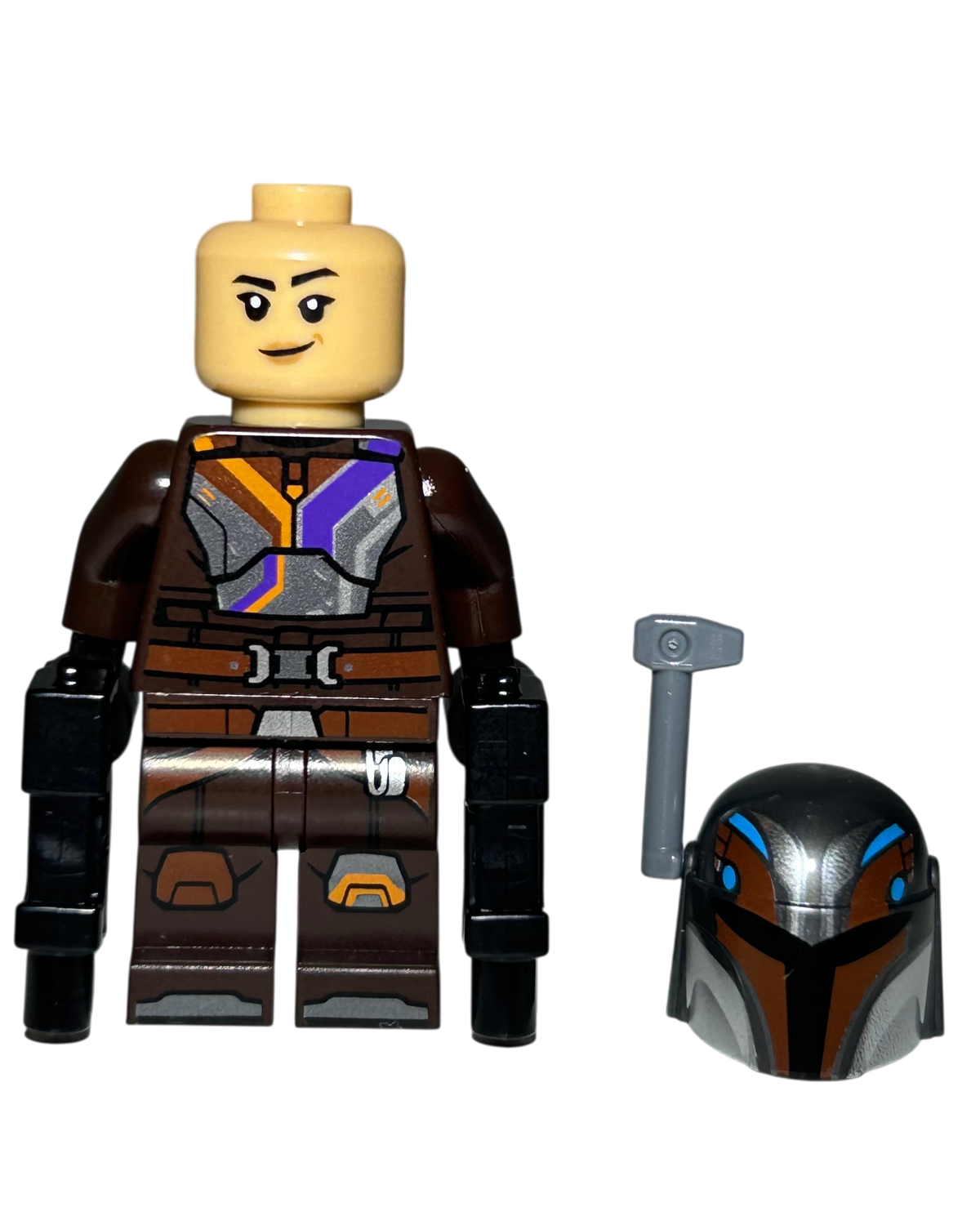 Sabine Wren SW1302 LEGO Star Wars Minifigur ohne Helm 2. Detailansicht brick2d2