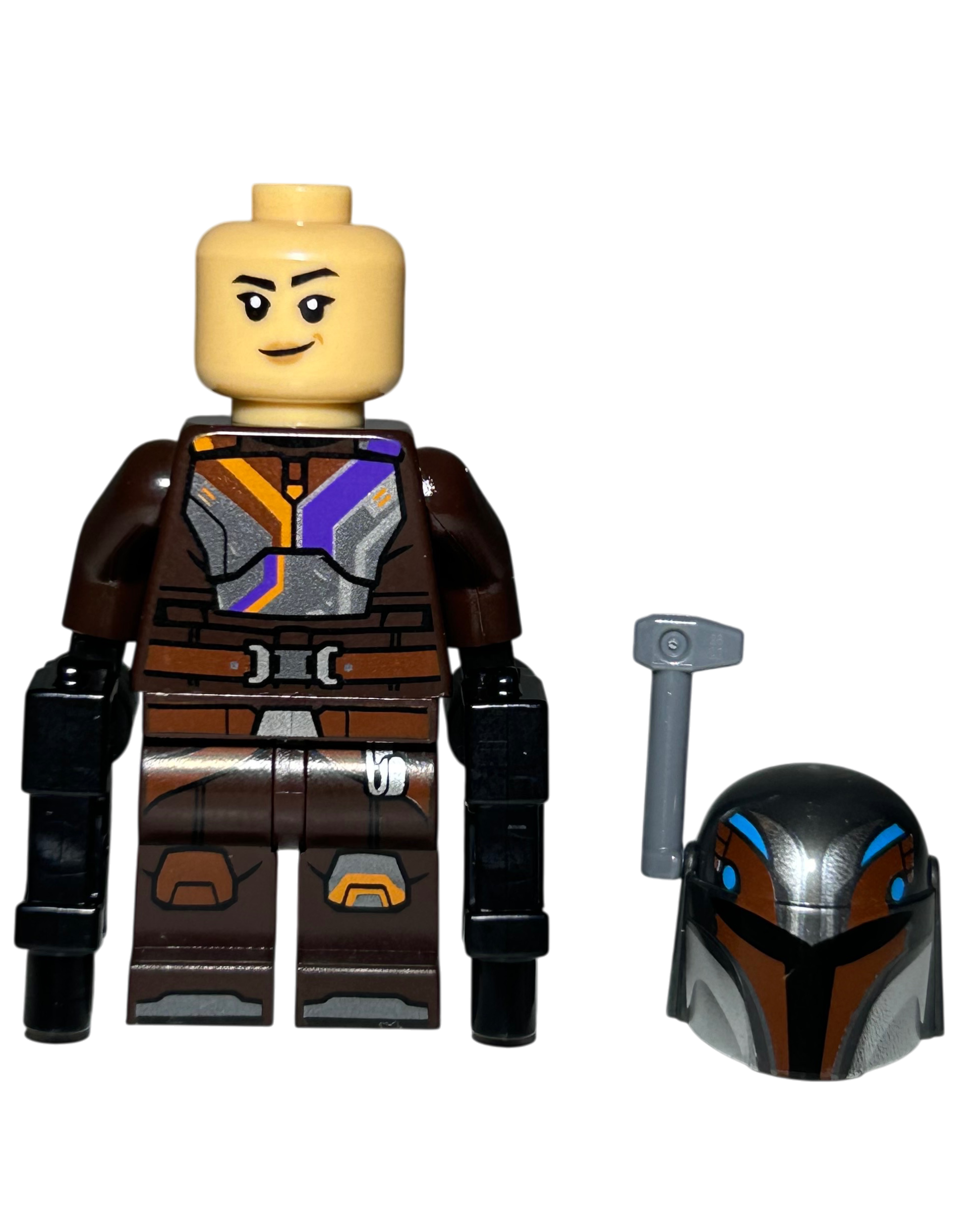 Sabine Wren SW1302 LEGO Star Wars Minifigur ohne Helm 2. Detailansicht brick2d2