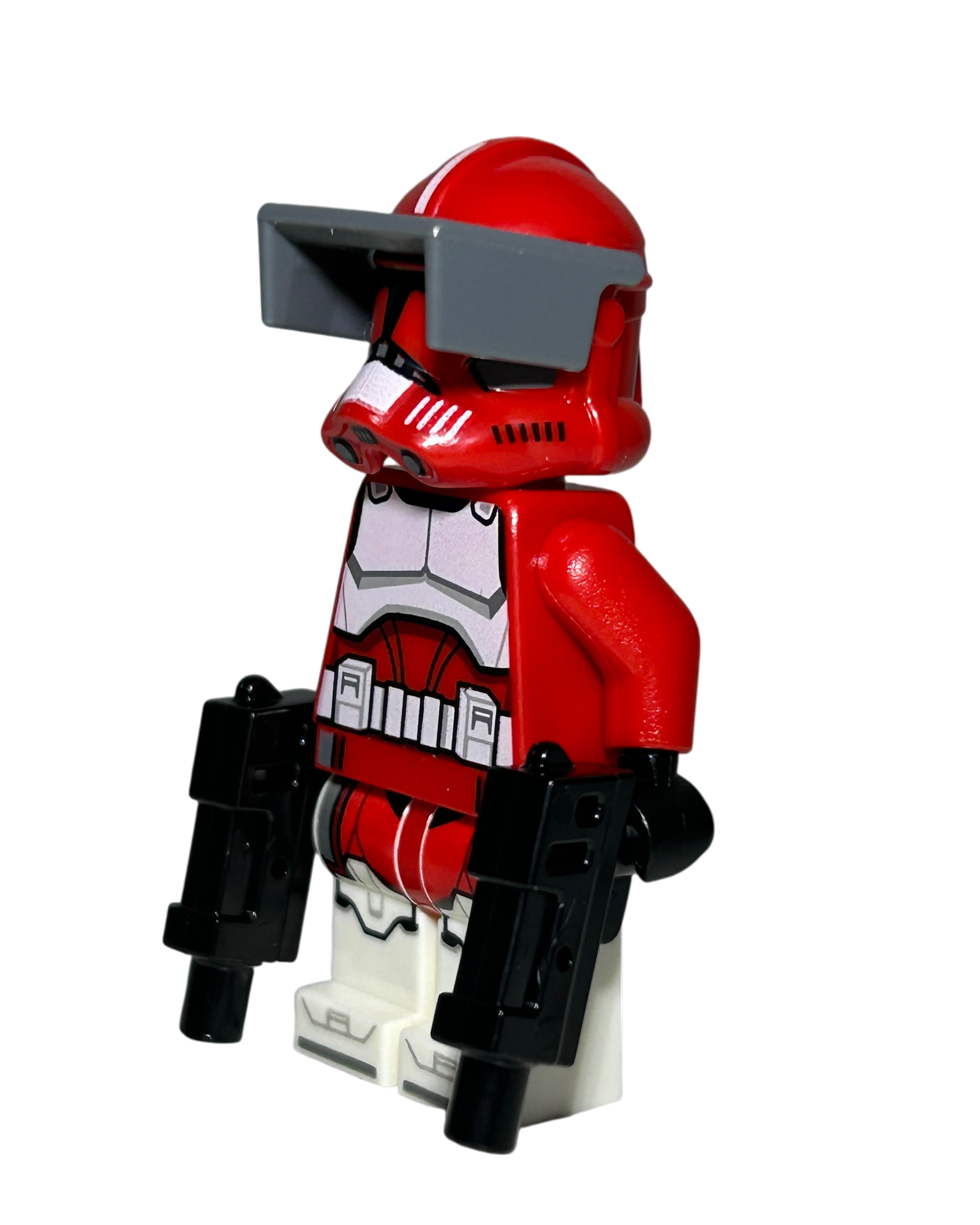 Commander Fox SW1304 LEGO Star Wars Minifigur Seitenansicht rechts brick2d2