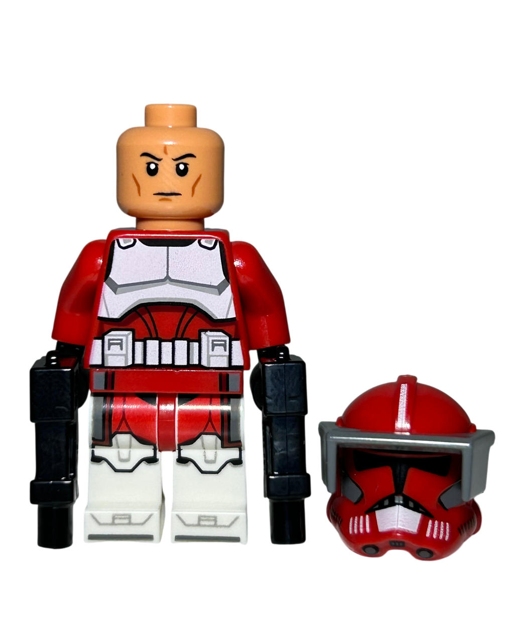 Commander Fox SW1304 LEGO Star Wars Minifigur Detailansicht brick2d2