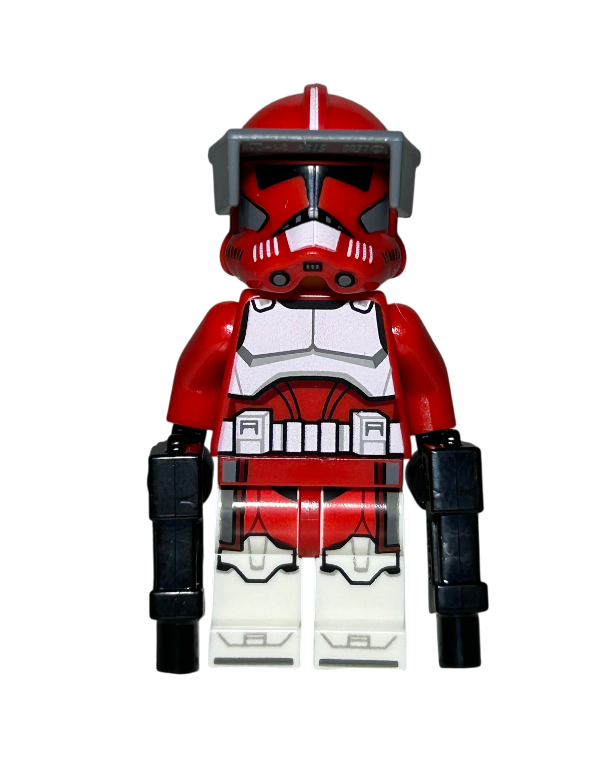 Commander Fox SW1304 LEGO Star Wars Minifigur Vorderansicht brick2d2