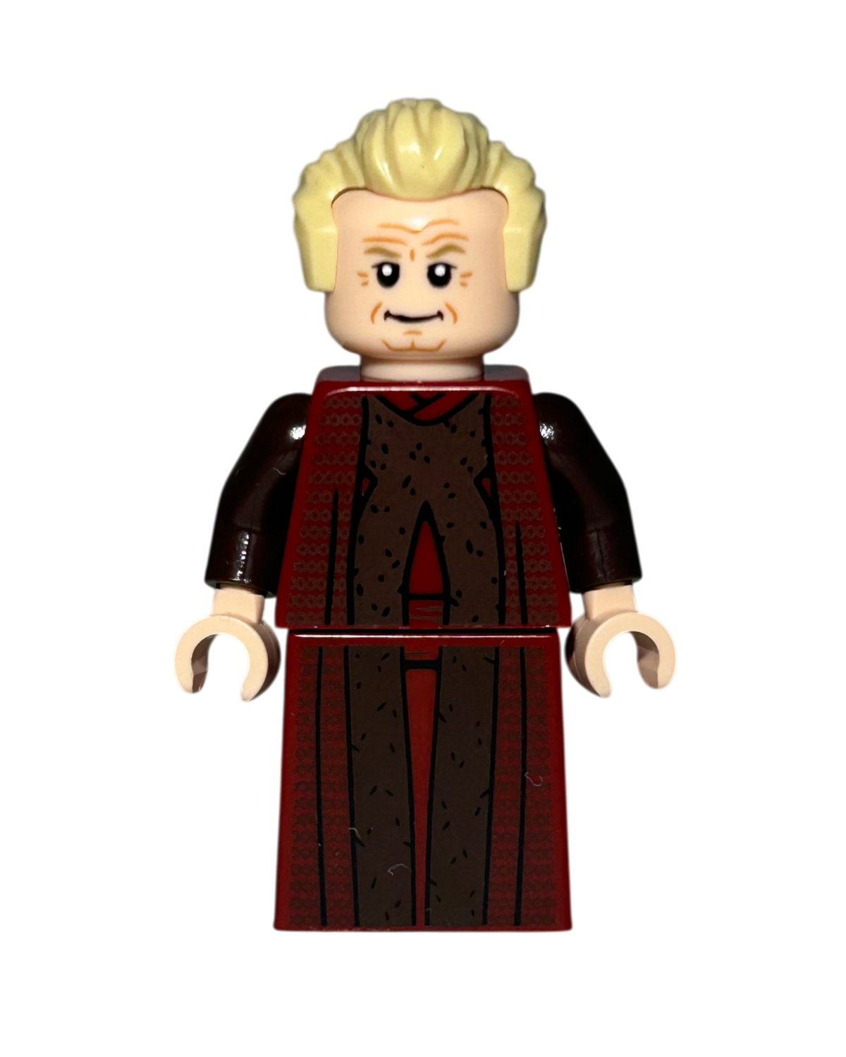 Kanzler Palpatine SW1306 LEGO Star Wars Minifigur Vorderansicht