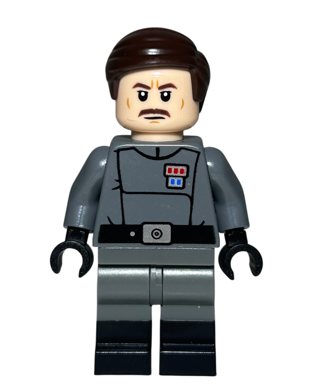 Admiral Wullf Yularen SW1316 LEGO Star Wars Minifigur Detailansicht brick2d2