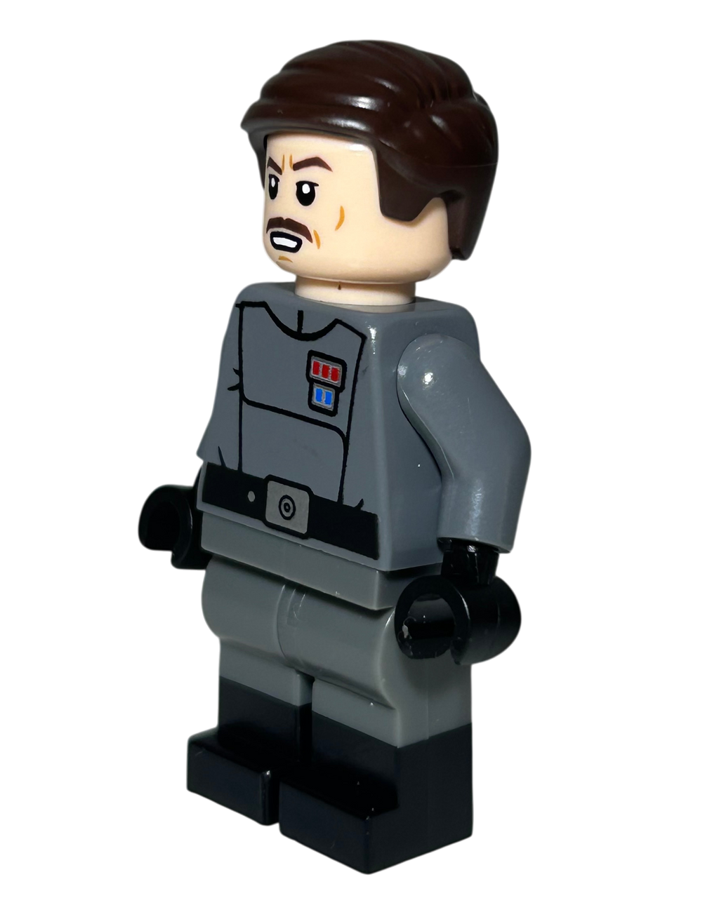 Admiral Wullf Yularen SW1316 LEGO Star Wars Minifigur Seitenansicht rechts brick2d2