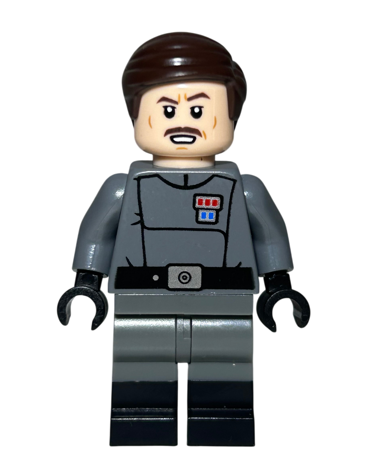 Admiral Wullf Yularen SW1316 LEGO Star Wars Minifigur Vorderansicht brick2d2