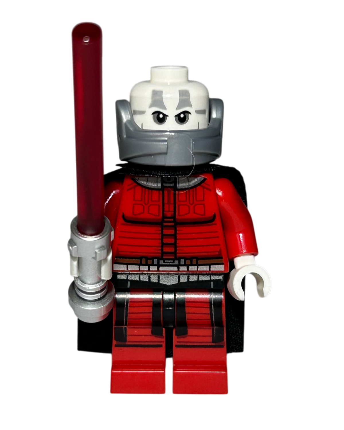 Darth Malak mit Jubiläumsplatte SW1325 LEGO Star Wars Minifigur Vorderansicht