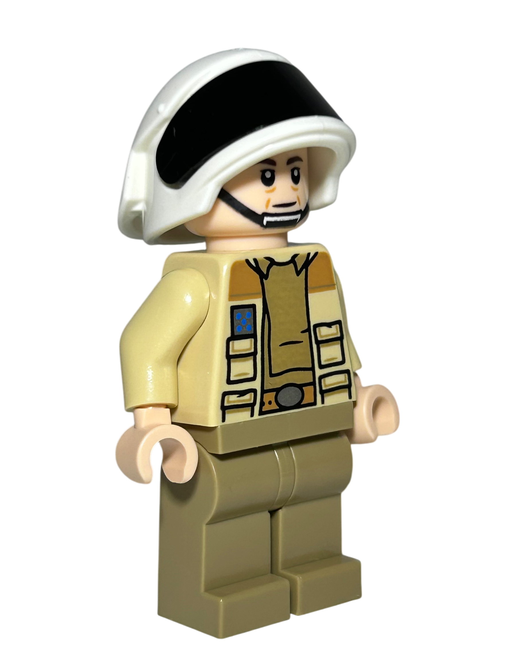 Captain Antilles SW1328 LEGO Star Wars Minifigur Seitenansicht links brick2d2