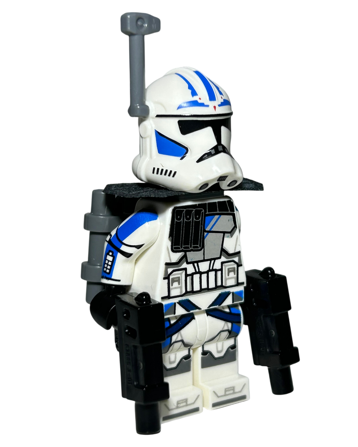 ARC Trooper Fives Jubiläumsplatte SW1329 LEGO Star Wars Minifigur Seitenansicht links brick2d2