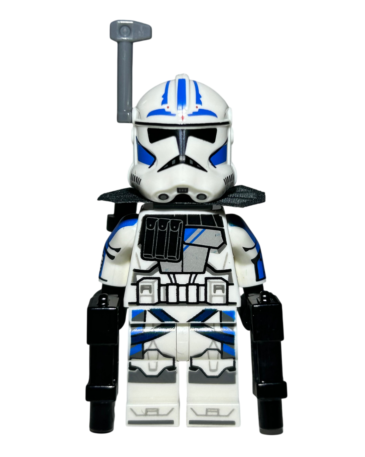 ARC Trooper Fives Jubiläumsplatte SW1329 LEGO Star Wars Minifigur Vorderansicht brick2d2