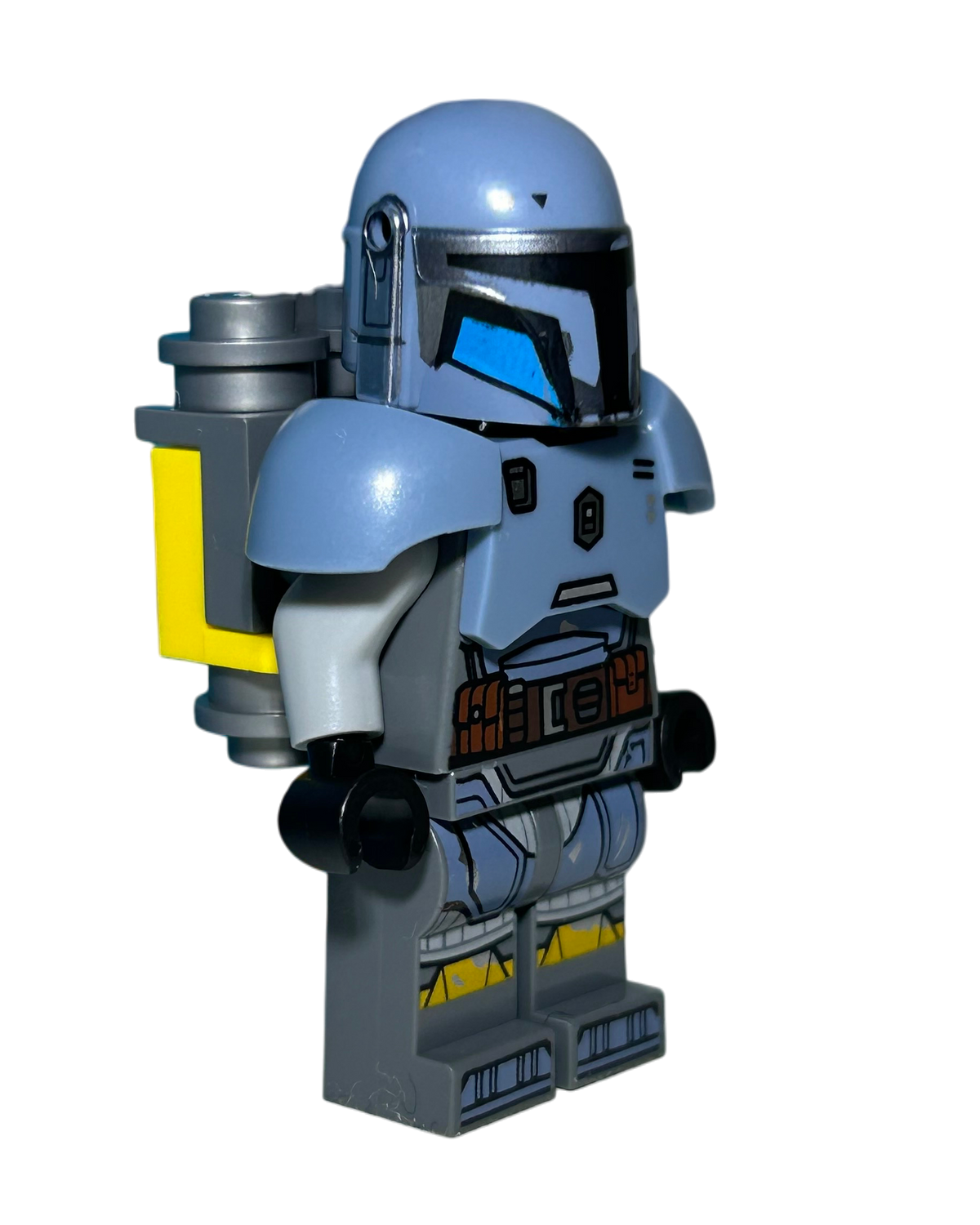 Lego Star Wars Minifigur Paz Vizsla SW1341 Seitenansicht links brick2d2