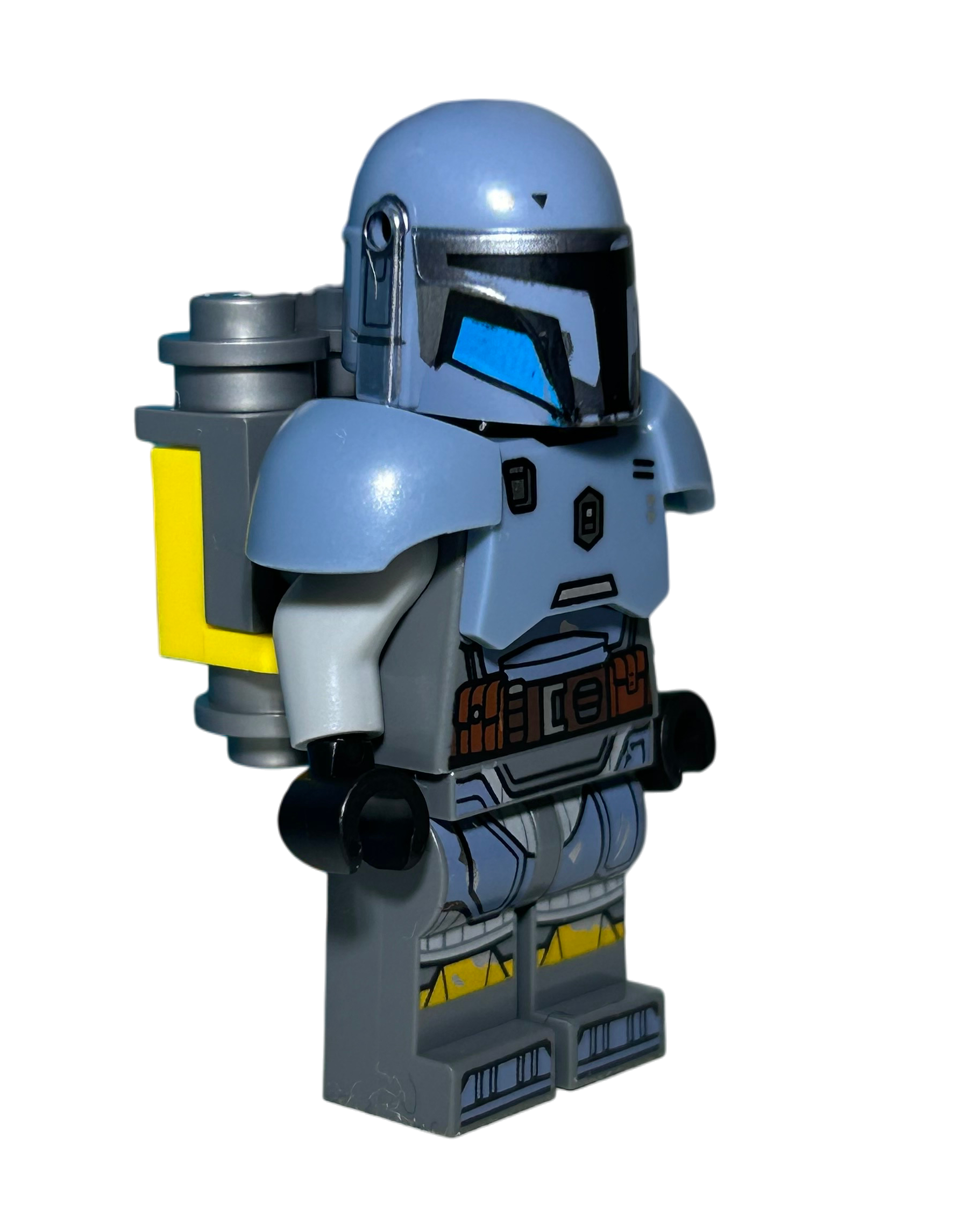 Lego Star Wars Minifigur Paz Vizsla SW1341 Seitenansicht links brick2d2