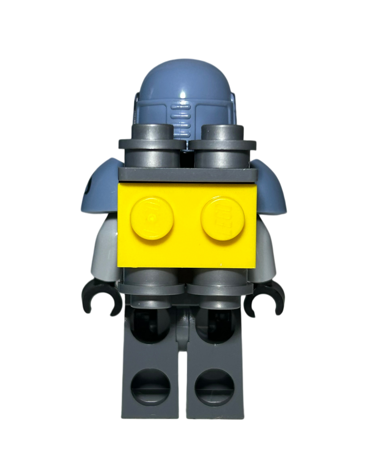 Lego Star Wars Minifigur Paz Vizsla SW1341 Rückansicht brick2d2
