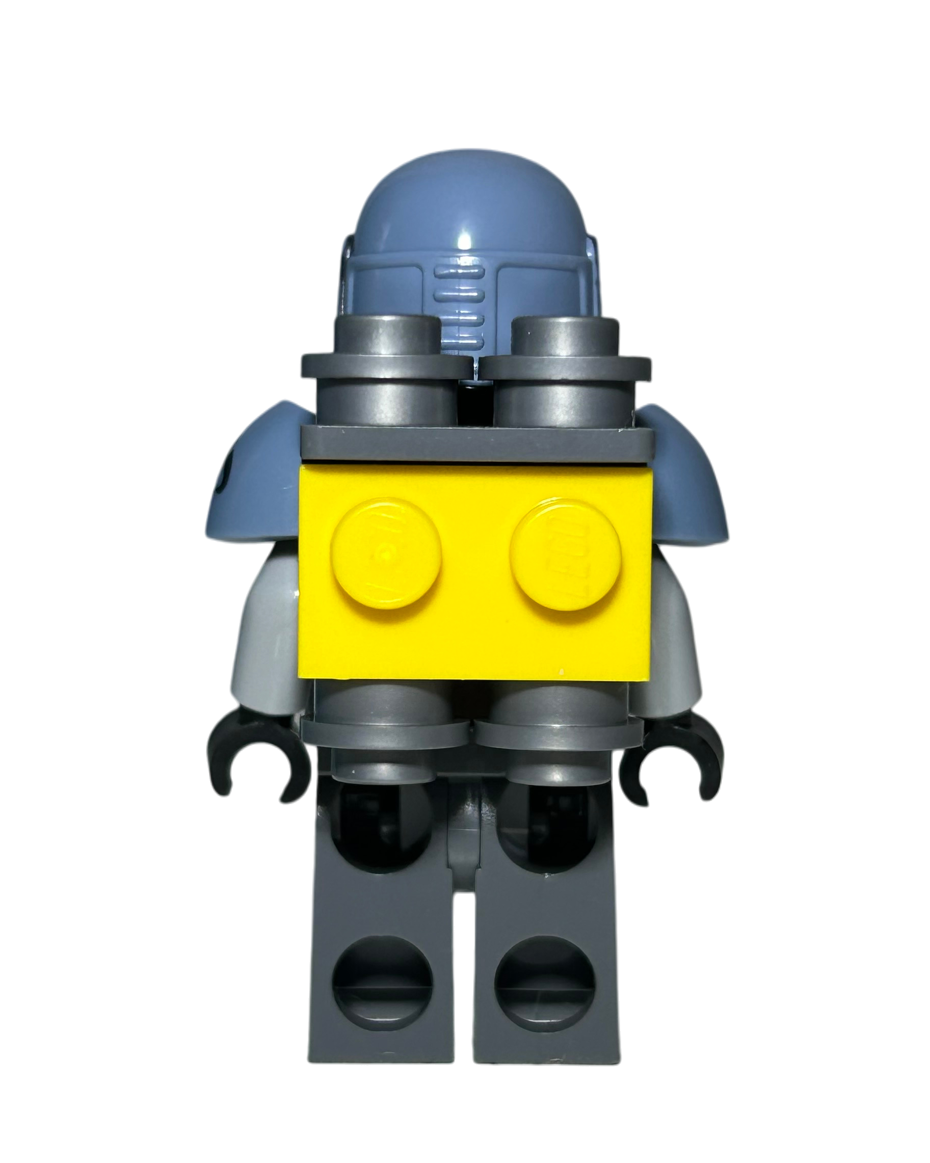 Lego Star Wars Minifigur Paz Vizsla SW1341 Rückansicht brick2d2