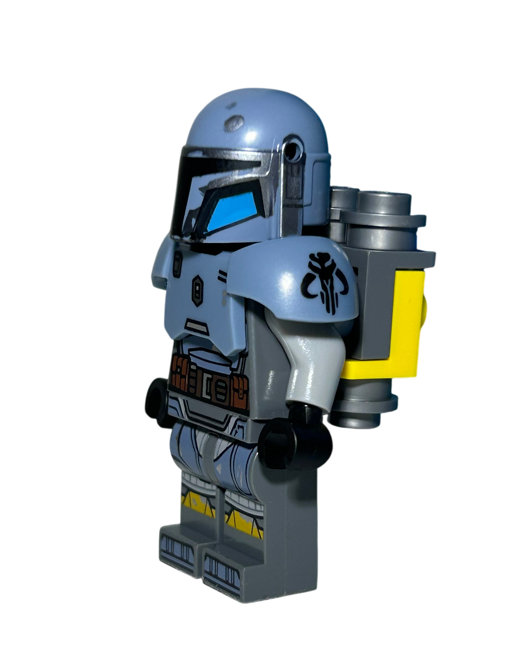 Lego Star Wars Minifigur Paz Vizsla SW1341 Seitenansicht rechts brick2d2