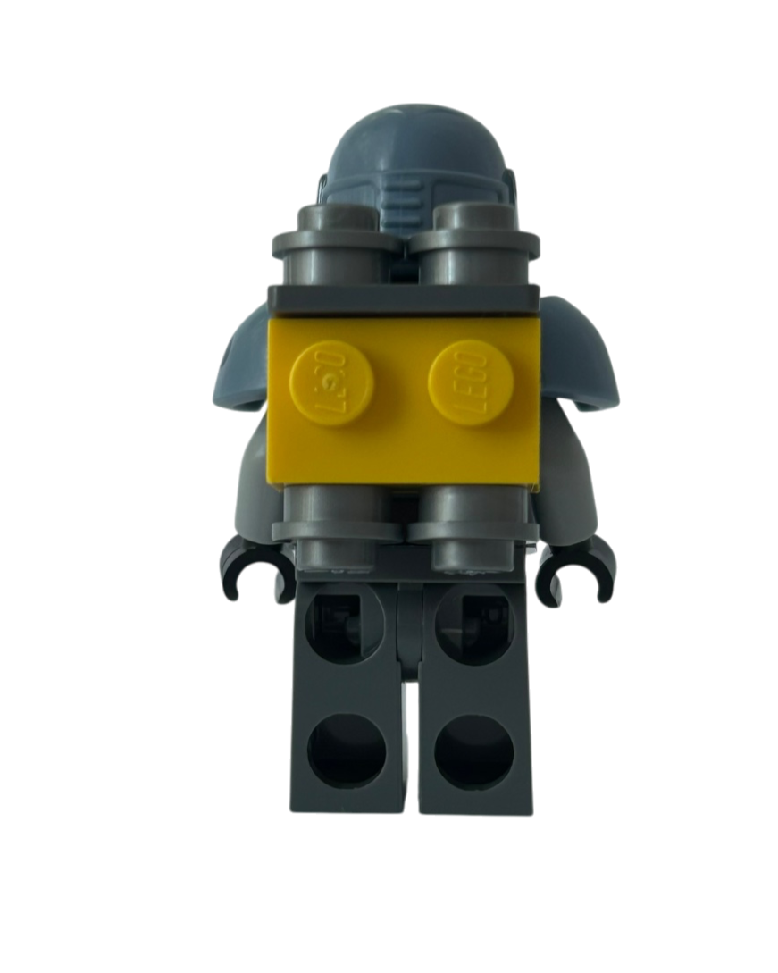 Paz Vizsla SW1341 LEGO Star Wars Minifigur Rückansicht