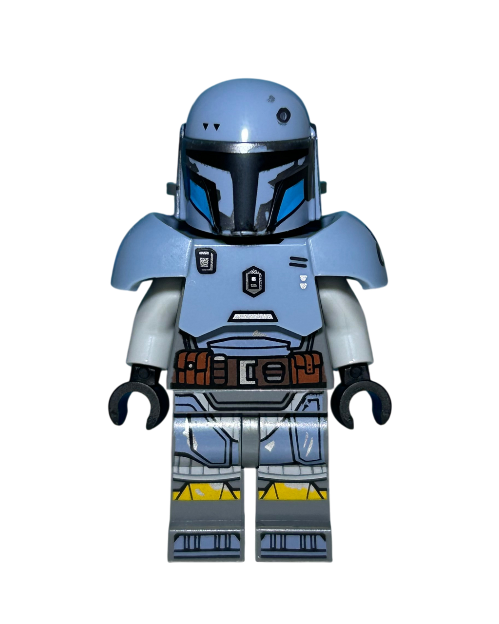 Lego Star Wars Minifigur Paz Vizsla SW1341 Vorderansicht brick2d2