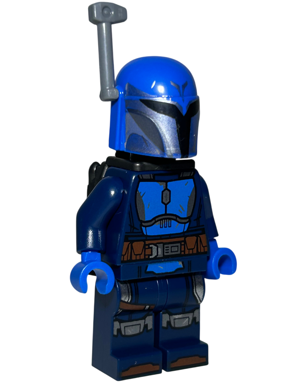 Lego Star Wars Minifigur Mandalorian Nite Owl SW1344 Seitenansicht links brick2d2