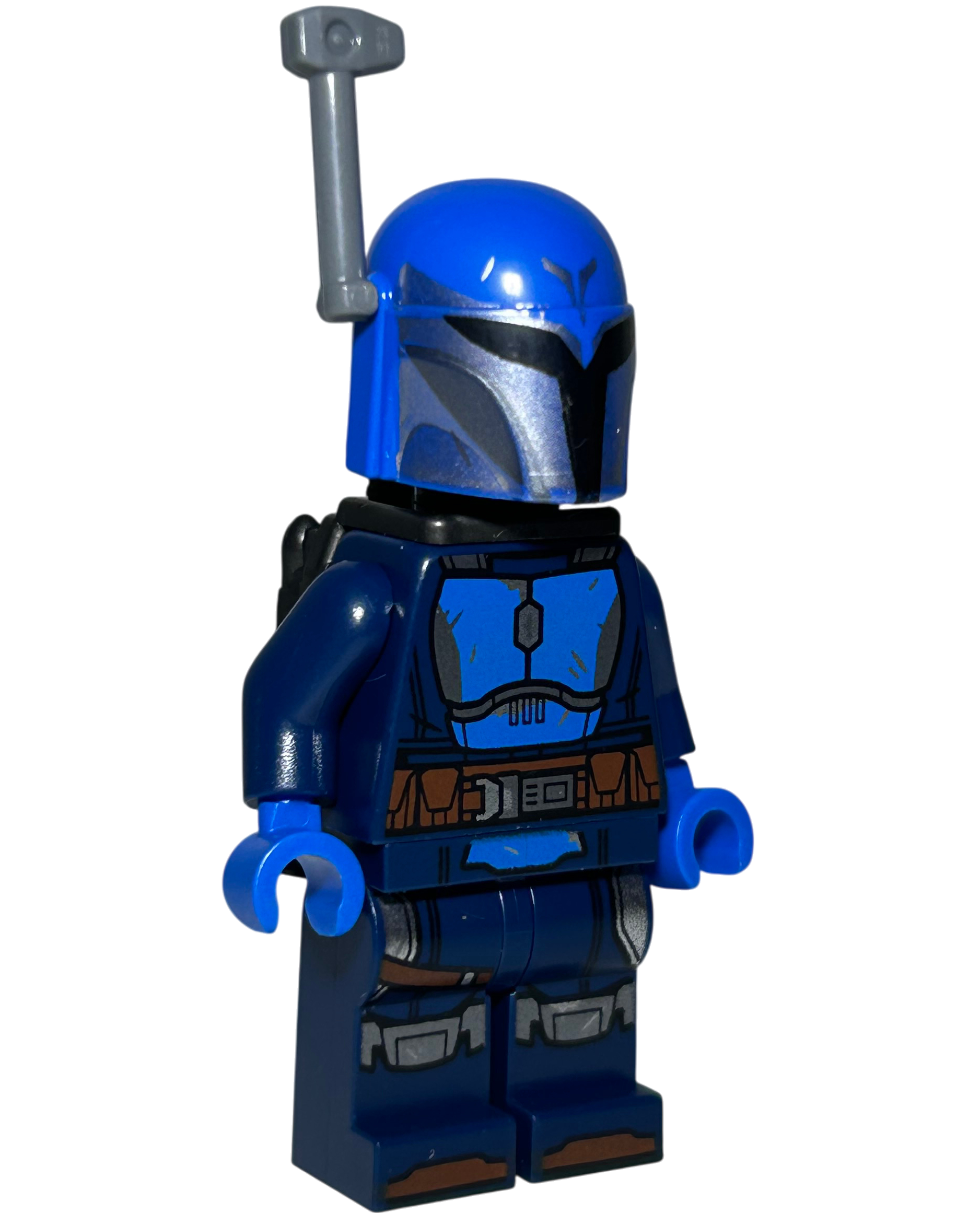 Lego Star Wars Minifigur Mandalorian Nite Owl SW1344 Seitenansicht links brick2d2