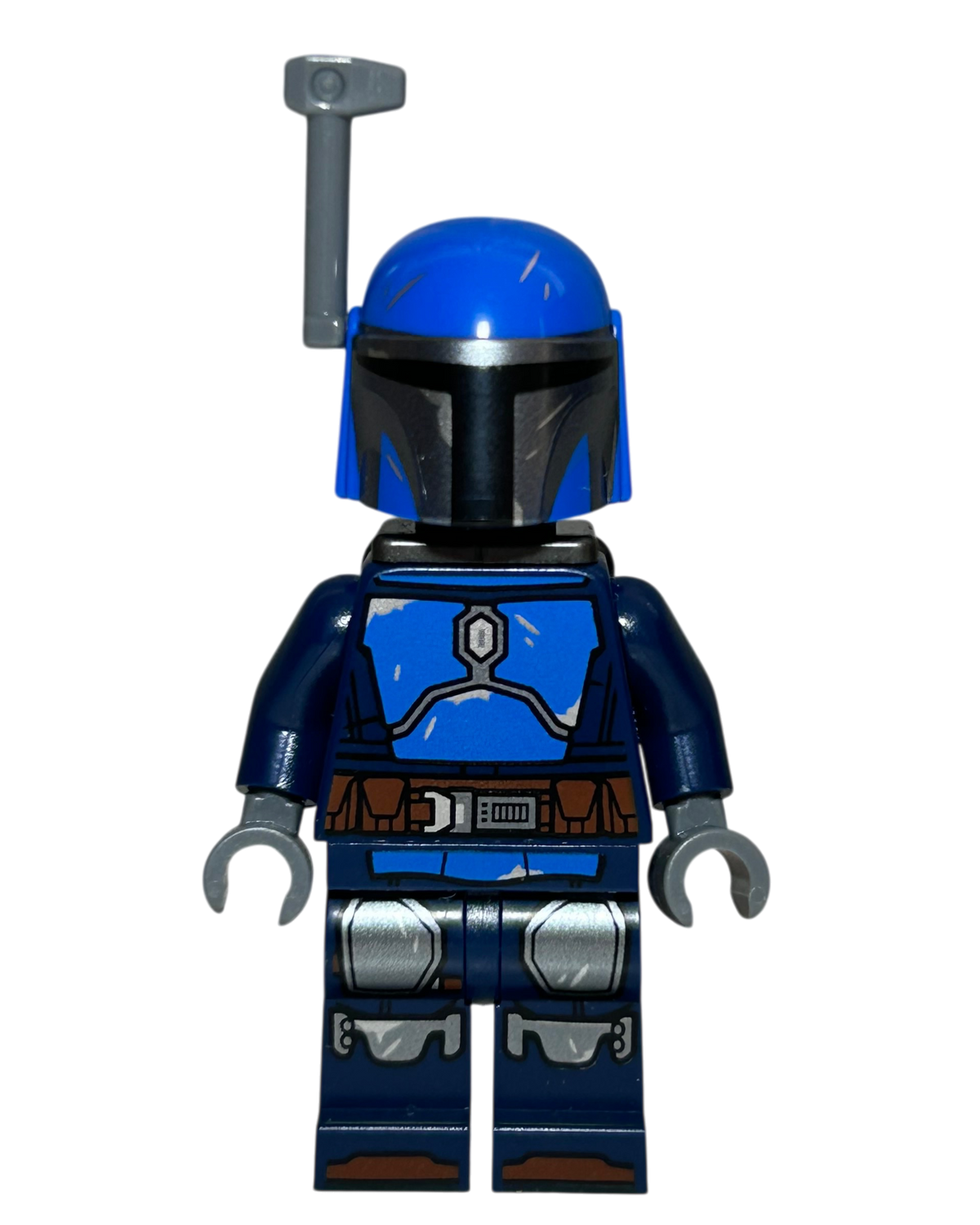 Mandalorian Warrior SW1345 LEGO Star Wars Minifigur Vorderansicht brick2d2