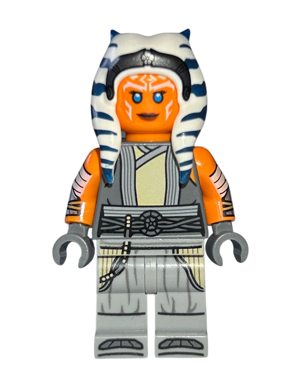 Lego Star Wars Minifigur Ahsoka Tano SW1354 Vorderansicht brick2d2