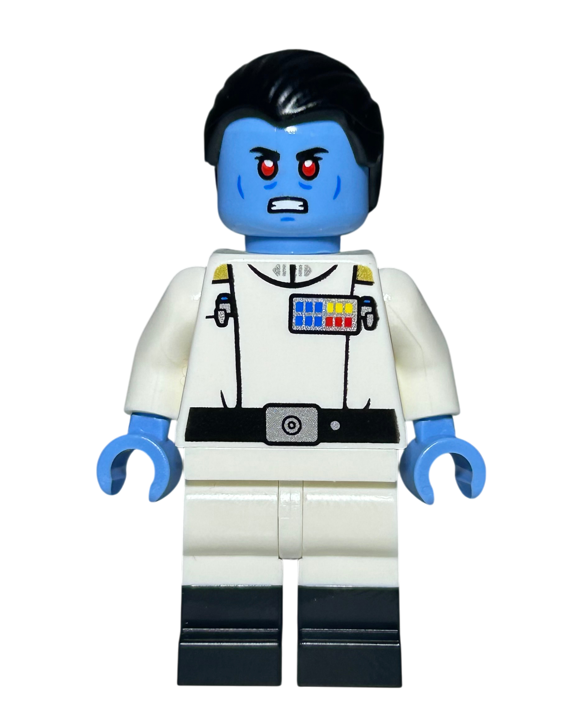 LEGO Star Wars Minifigur Admiral Thrawn SW1356 Detailansicht brick2d2
