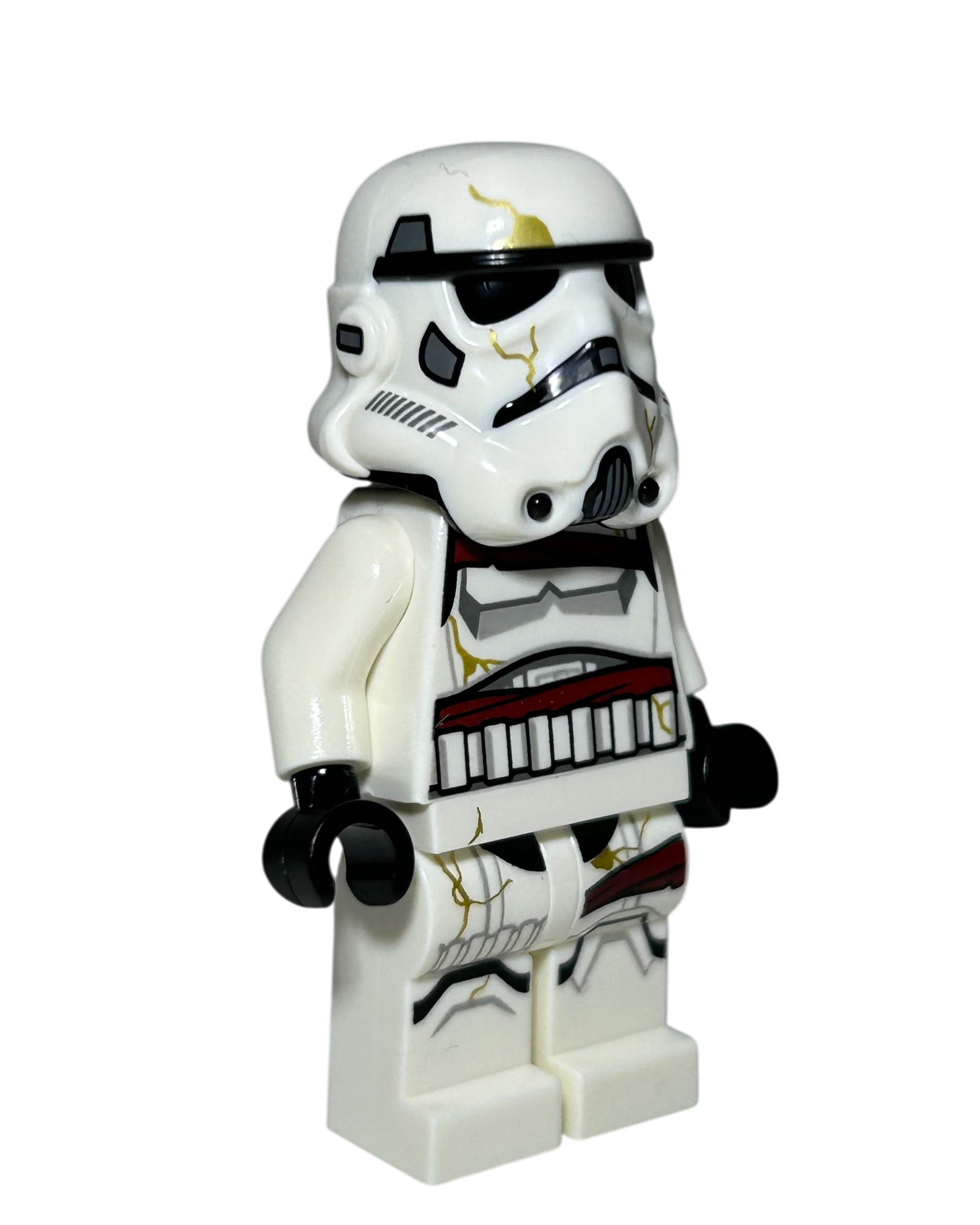 Night Trooper Weißer Helm SW1358 LEGO Star Wars Minifigur Seitenansicht links brick2d2