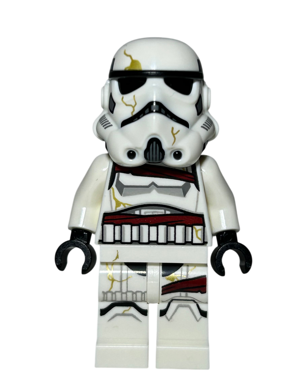 Night Trooper Weißer Helm SW1358 LEGO Star Wars Minifigur Vorderansicht brick2d2