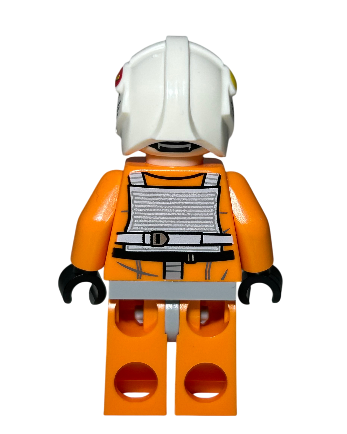 Rebel Pilot Helmet schwarze Rebel Alliance Symbole SW1359 LEGO Star Wars Rückansicht brick2d2