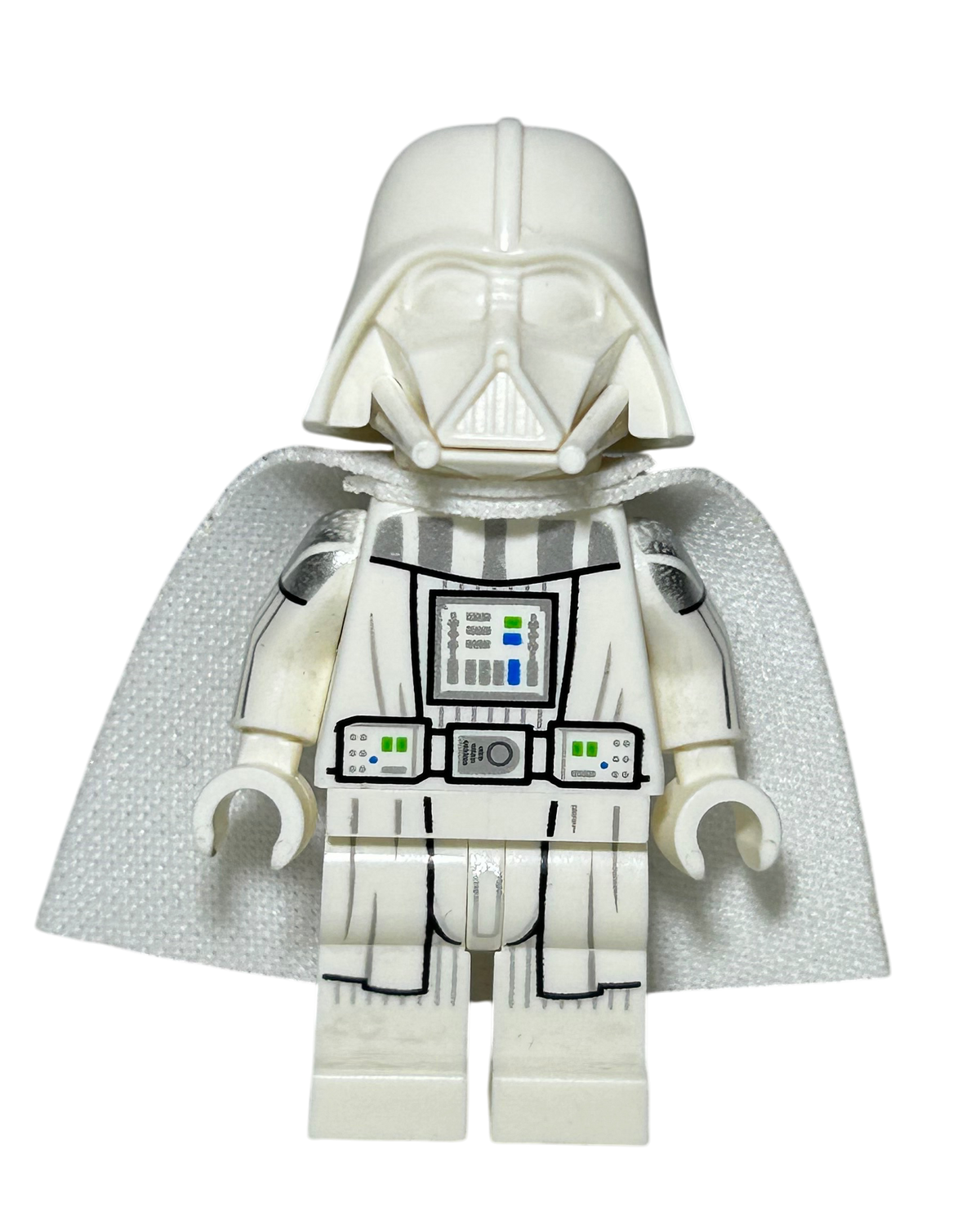 Jedi Vader SW1363 LEGO Star Wars Minifigur Vorderansicht brick2d2