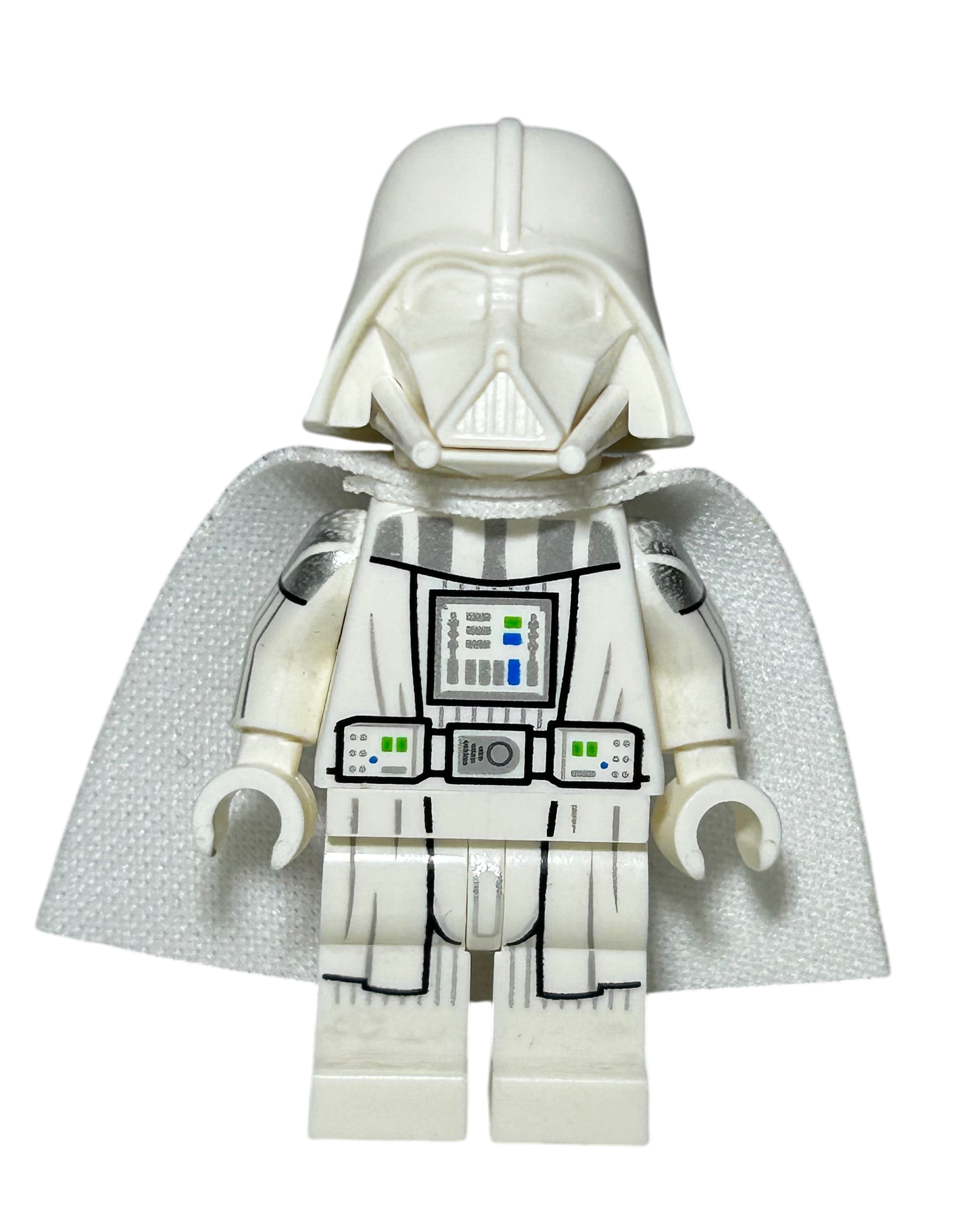 Jedi Vader SW1363 LEGO Star Wars Minifigur Vorderansicht brick2d2